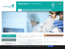 Tablet Screenshot of italfarmacia.com